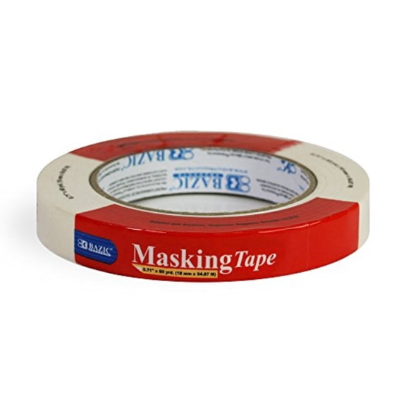 bazic 0.71" x 2160" (60 yards) general purpose masking tape