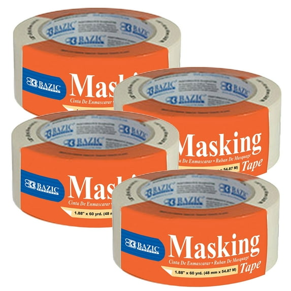 BAZIC General Purpose Masking Tape 1.88" X 2160" (60 Yards), 1-Pack
