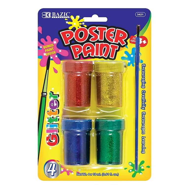 Non Toxic Poster Colour Paint for Kids - DIY Crafts for Children