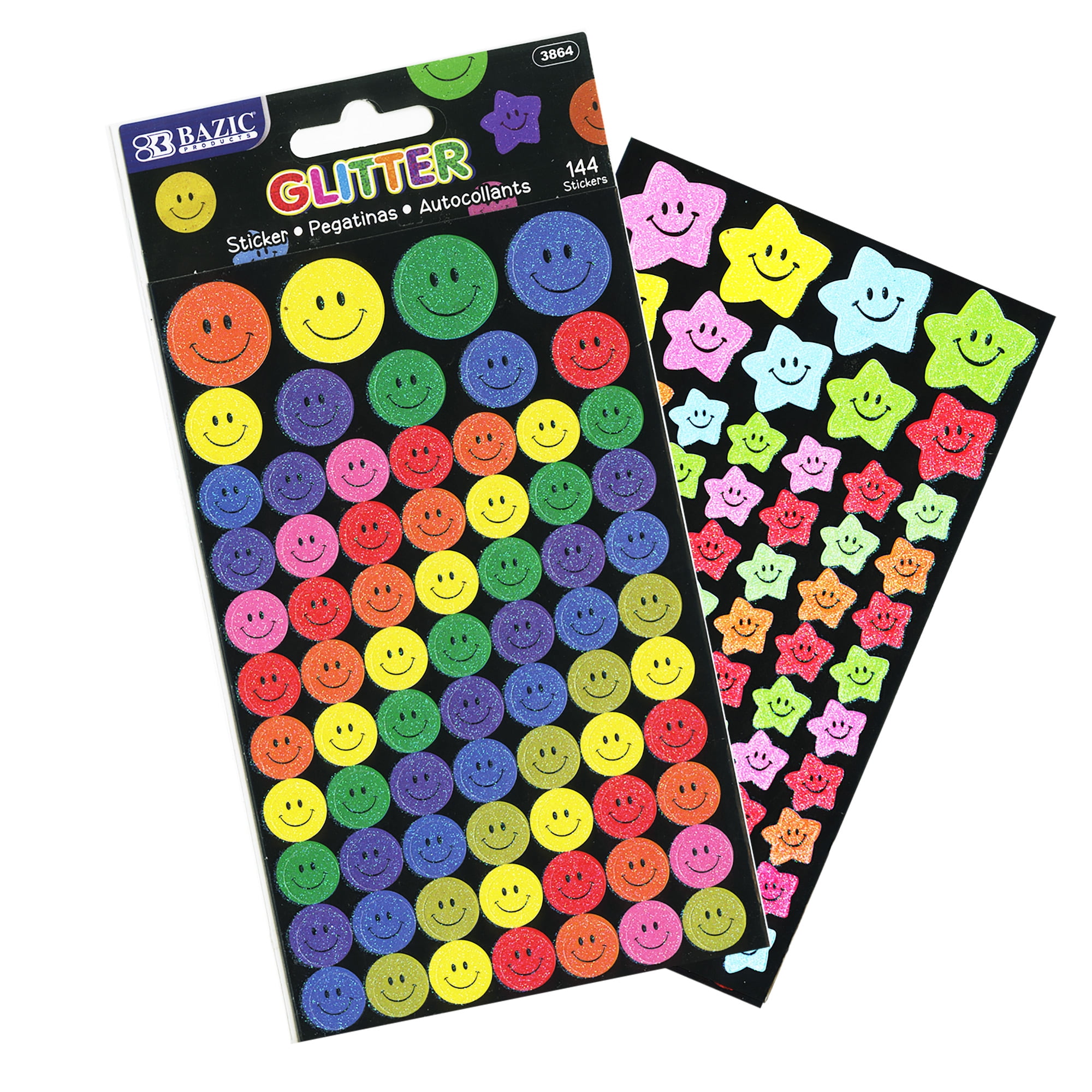 Glitter Stickers Flip Pack – Family
