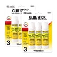 thumbnail image 1 of BAZIC Glue Stick 21g/0.7 Oz, Acid Free Glue (3/Pack), 2-Packs, 1 of 7