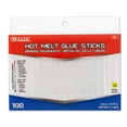 thumbnail image 1 of BAZIC Hot Melt Glue Sticks Dual Temp 3.9" x 0.27" (100/Pack), 2-Packs, 1 of 7