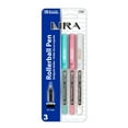 thumbnail image 1 of BAZIC Lira 0.7mm Rollerball Pen, Black Ink Fine Point Liquid Ink Pens (3/Pack), 144-Packs, 1 of 7