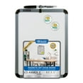 thumbnail image 1 of BAZIC Magnetic Dry Erase Whiteboard & Marker + 2 Magnets), 8.5"x11", 4-Pack, 1 of 7