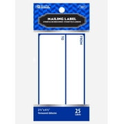 BAZIC Mailing Label 4 1/2"X2 1/2" Shipping Labels, 25-Count