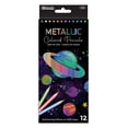 thumbnail image 1 of BAZIC Metallic Colored Pencils (12 Count), 1 of 7