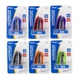 thumbnail image 1 of BAZIC Mini Stand-Up Stapler w/500 Staples, Standard (26/6), 6-Pack, 1 of 5