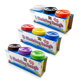 BAZIC Multi Color Modeling Dough, 5 Oz, 3 Ct