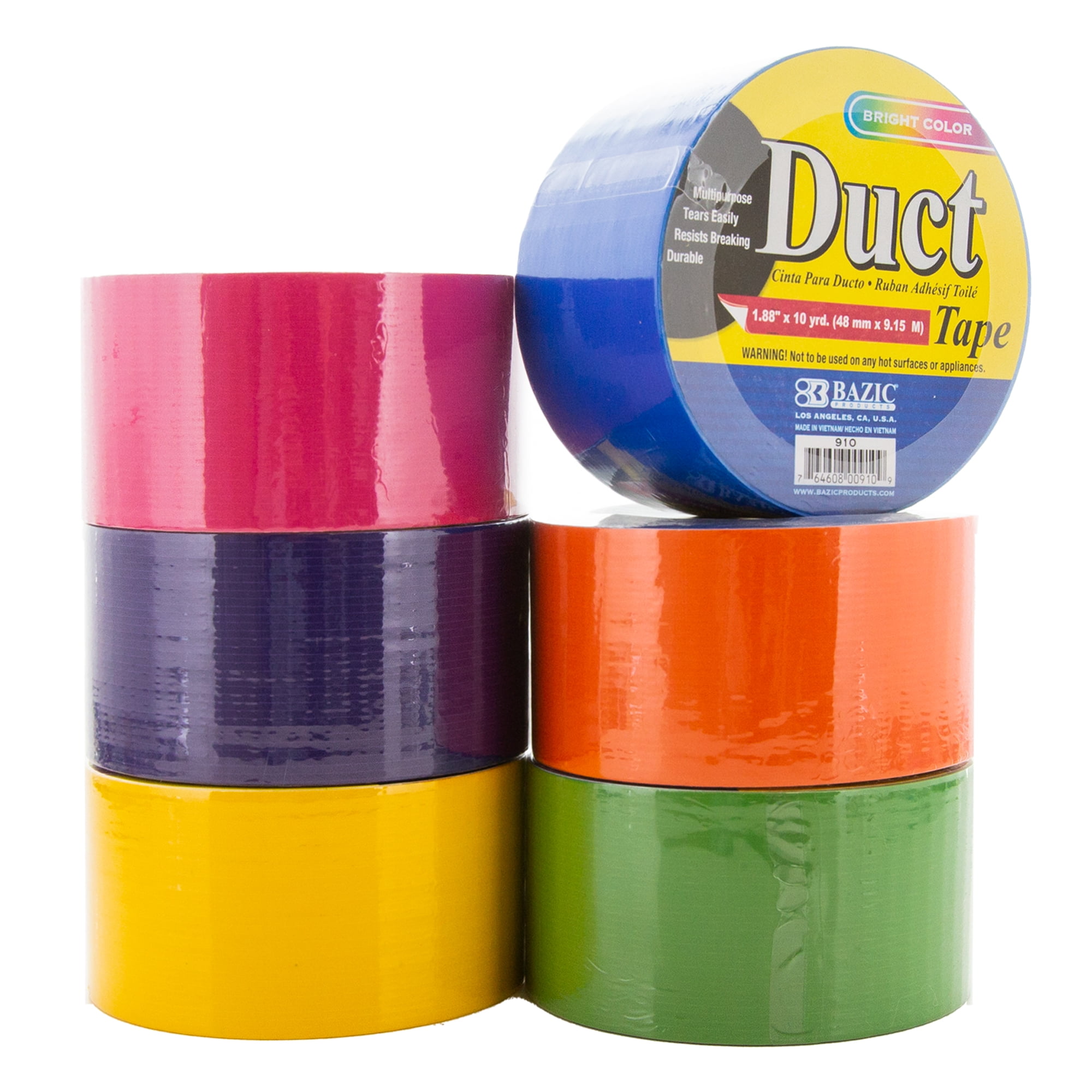 Adhes Duct Tape Sliver Waterproof Tape Ducktape for Home Office Use, 1.88inch,30yard,Pack of 1 Rolls