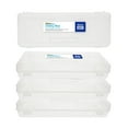 thumbnail image 1 of BAZIC Non Toxic PP Plastic Pencil Cases, Clear, 4 Pack, 1 of 8