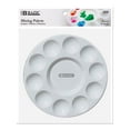 thumbnail image 1 of BAZIC Paint Palette 10 Mixing Round Tray, Plastic Paint Pallets, 1-Pack, 1 of 7