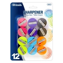 BAZIC Pencil Sharpener Round Single Hole Blade, Total 288 Count