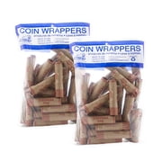 BAZIC Penny Coin Wrappers Rolls, Coins Tubes 36/Pack, 2-Packs