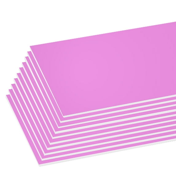 BAZIC Pink Foam Board 20" X 30", Colored Foam Boards 3/16 Inch Thickness, 25-Pack