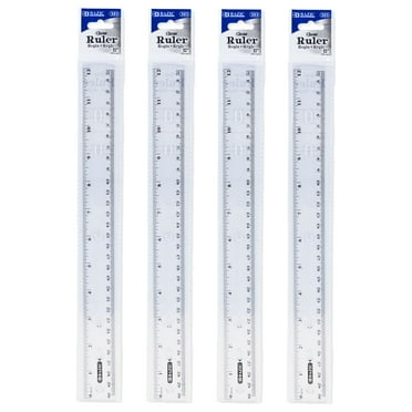 Uxcell Whiteboard Magnetic Ruler 29cm Metric Blackboard Straight Rulers ...