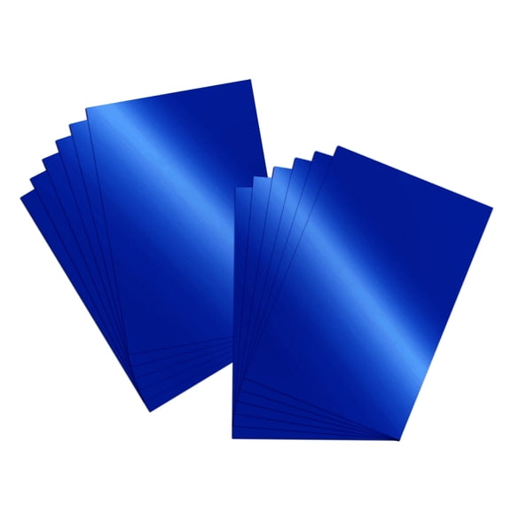 BAZIC Poster Board Metallic Blue 22" X 28", Bulk Colored Poster Board Paper, 25-Pack