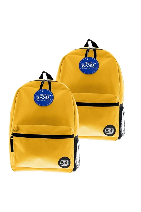 Basic Backpack Mustard 2/Pack (BAZ1042-2)