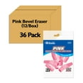thumbnail image 1 of BAZIC Products Pink Eraser Top, Latex Free Pencil Tops Erasers (12/Pack), Total 432 Count, 1 of 7