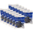 thumbnail image 1 of BAZIC Products Rubber Bands, Assorted Sizes, Black, 2 oz./56.70 g Per Pack, 12 Packs, 1 of 4