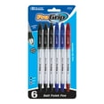 thumbnail image 1 of BAZIC Progrip Assorted Color Stick Pen w/ Grip (6/Pack), 1 of 1