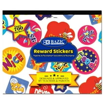 BAZIC Reward Sticker Book Jumbo 700+ Stickers, Incentive Stickers for Kids, 1-Pack