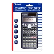 BAZIC Scientific Calculator 240 Function Slide-On Case for Engineering, 1-Pack