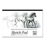 BAZIC Sketch Pad 20 Sheet 18"x12" Sketchbook Drawing Pads for School, 1-Pack