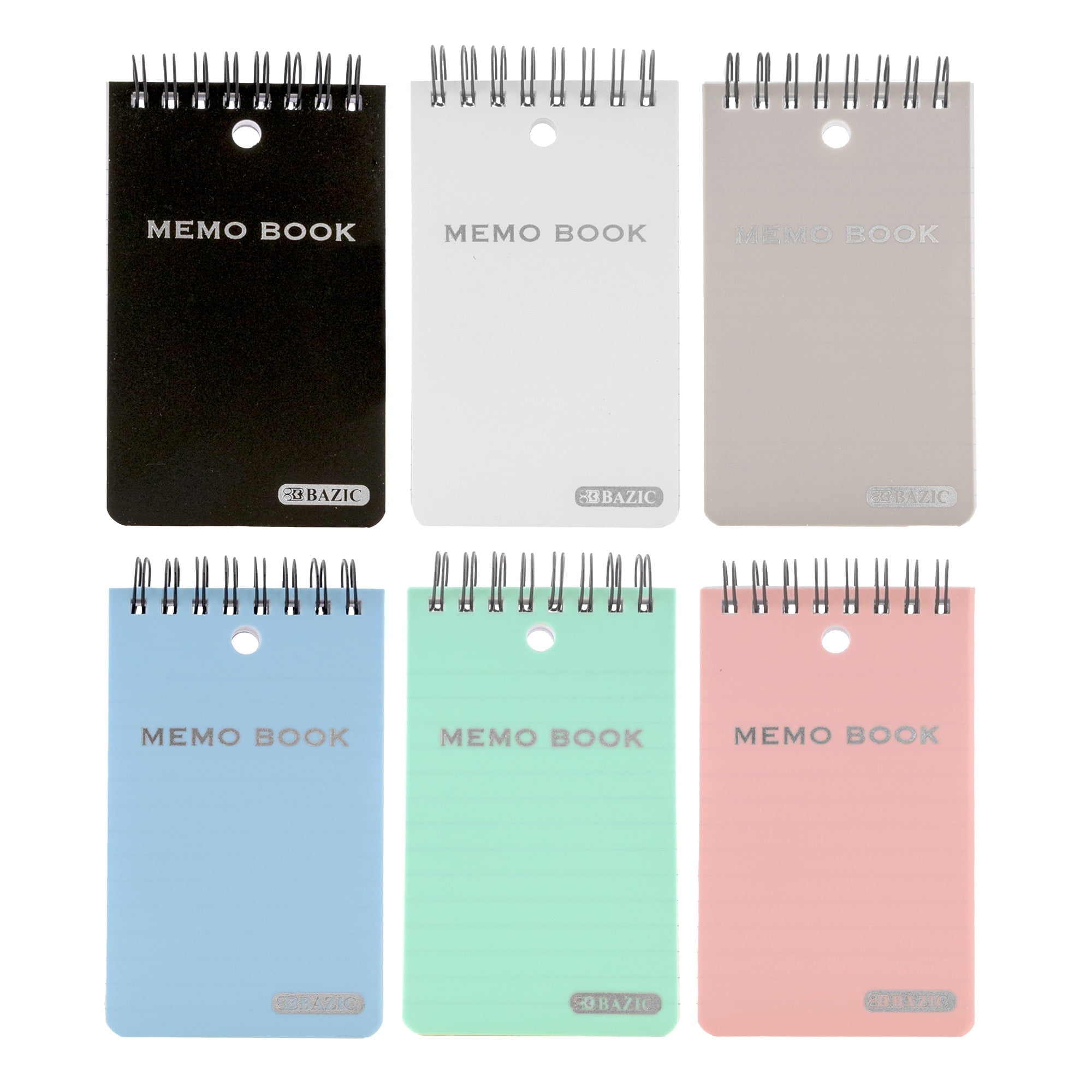 Amazon.com : BAZIC Small Notebook Memo Size Pad, 3