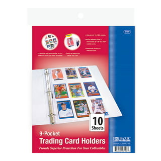 Toma 25PCS Card Sleeves Hard Plastic Card Sleeves Card Protectors for  Baseball Card Trading Card Sports Cards 3 x 4 Inch