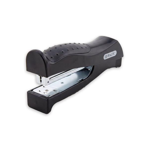 BAZIC Stand-Up Stapler w/500 Staples, Full Strip Size Standard (26/6), 1-Pack