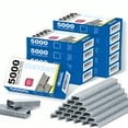 thumbnail image 1 of BAZIC Staples Standard (26/6) 5000/Pack, Silver Colors, 24-Pack, 1 of 7