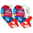 thumbnail image 1 of BAZIC Super Clear Heavy Duty Packaging Tape Packing Tape w/ Dispenser 1.88" x 27 Yards, 2-Packs, 1 of 5