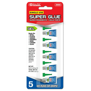15175-12 SUPER GLUE Instant Adhesive Single Use Super Glue Mini Tubes, 5 pk
