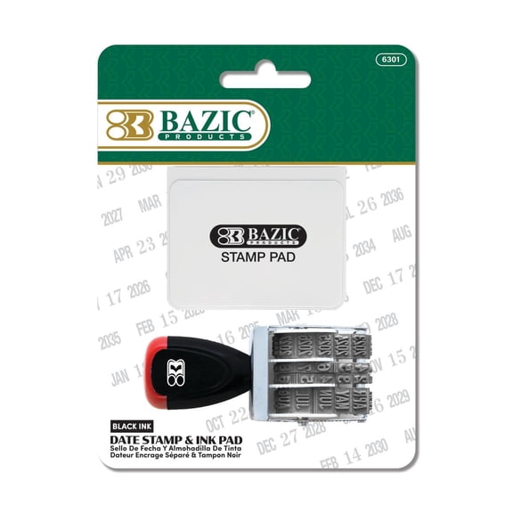 BAZIC Transparent Standard (26/6) Stapler w/ 500 Ct. Staples / Box Qty - 24