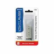 BAZIC Utility Knife Blade Razor Replacement Blades 8/Pack, 1-Pack