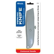 BAZIC Utility Knife Box Cutter, Heavy Duty Retractable Blade, 1-Pack