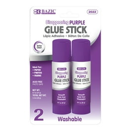 Applying Purple Glue Stick To White Paper Stock Photo, Picture and Royalty  Free Image. Image 32052565.