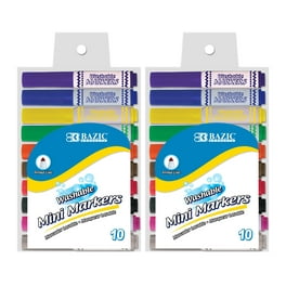 Crayola 10-Count Washable Ultra-Clean Broad Line Markers Tropical Arts &  Crafts (58-7811)