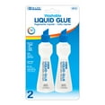 thumbnail image 1 of BAZIC Washable Stationery Clear Glue Liquid Pen 80 mL (2/Pack), 1-Pack, 1 of 7