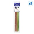 thumbnail image 1 of BAZIC Wooden Dowel Rods Wood Sticks, 3/16"x12" Colored Hardwood Stick, 360-Count, 1 of 6