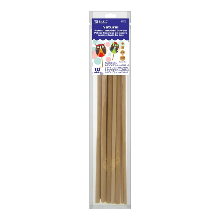 EXTRA JUMBO Wood Popsicle Sticks 0.95 x 8 Wooden Art Craft Stick