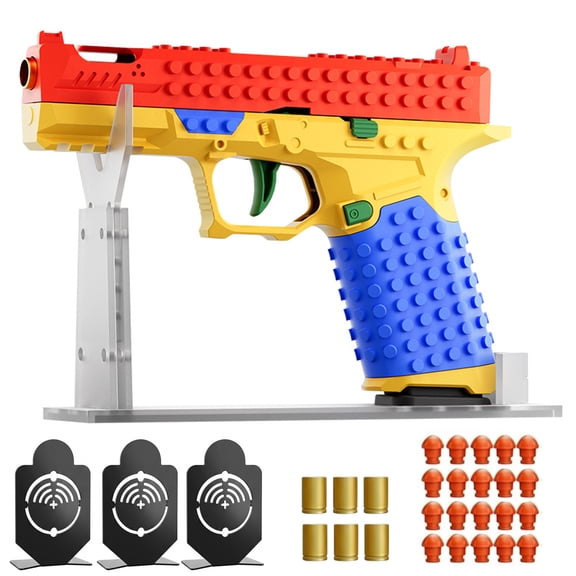 BAZILBAZOS DIY Building Block Adventure Set – Customizable Multi-Color Outdoor Team Game Creative Gift for Kids – Upgraded Edition