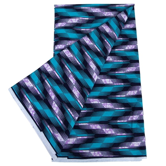 BAZINRICHE 6 Yards Cotton African Ankara Fabric Wax Print Dashiki Craft Fabric for clothing Dress