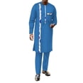 thumbnail image 1 of BAZINRICHE African Couple Outfits Matching Sets African Dresses for Women and African Suits for Men Wedding Dashiki Clothing, 1 of 5
