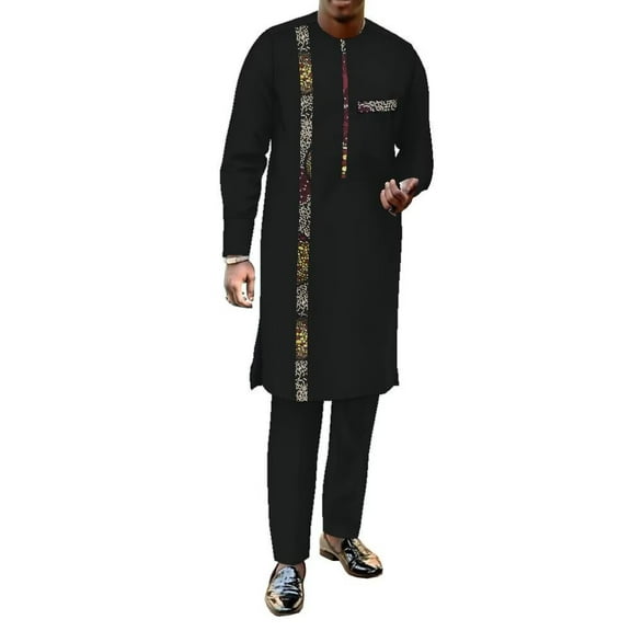 BAZINRICHE African Couple Outfits Matching Sets African Dresses for Women and African Suits for Men Wedding Dashiki Clothing