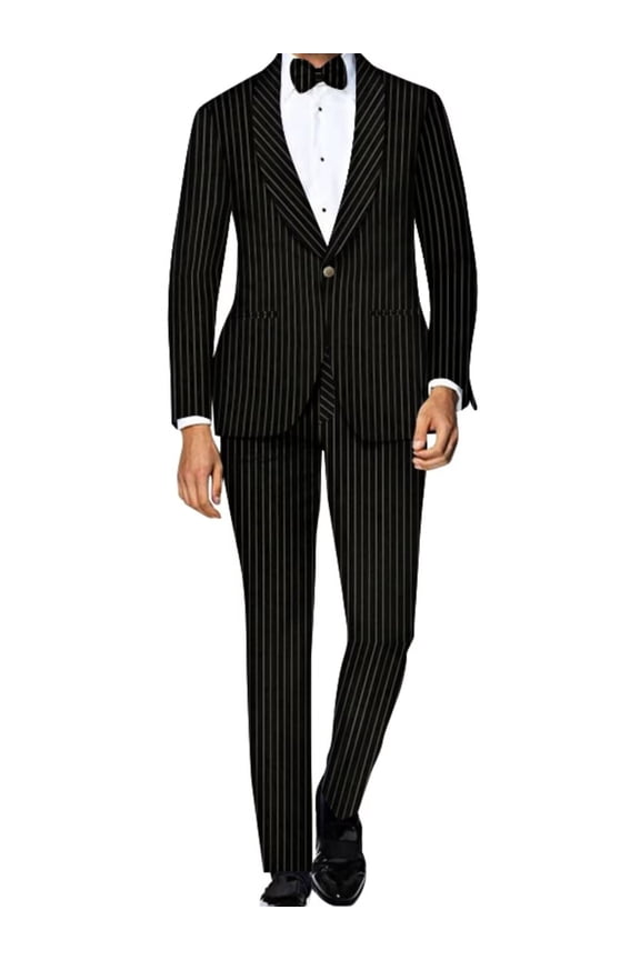 African Men Fit Jacket Blazer Pants Suits Banquet Business Blazer Dress Suit With Bow Tie WYNT750