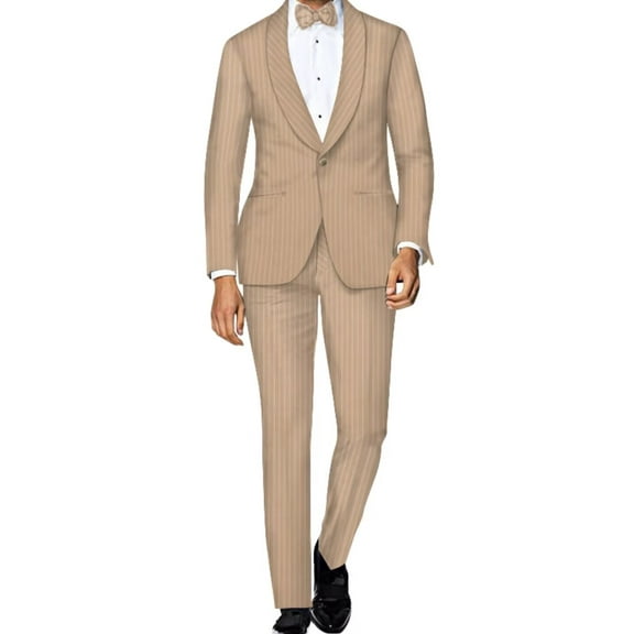 BAZINRICHE African Men Fit Jacket Blazer Pants Suits Banquet Business Blazer Dress Suit With Bow Tie WYNT750