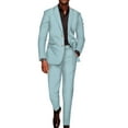 thumbnail image 1 of BAZINRICHE African Men Fit Jacket Blazer Pants Suits Wedding Banquet Business Blazer Dress Suit WYNT602, 1 of 2