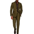 thumbnail image 1 of BAZINRICHE African Men Fit Jacket Blazer Pants Suits Wedding Banquet Business Blazer Dress Suit WYNT602, 1 of 2