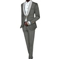 thumbnail image 1 of BAZINRICHE African Men Slim Fit Jacket Blazer Pants suits Wedding Banquet Business Dress Suit WYNT145, 1 of 2